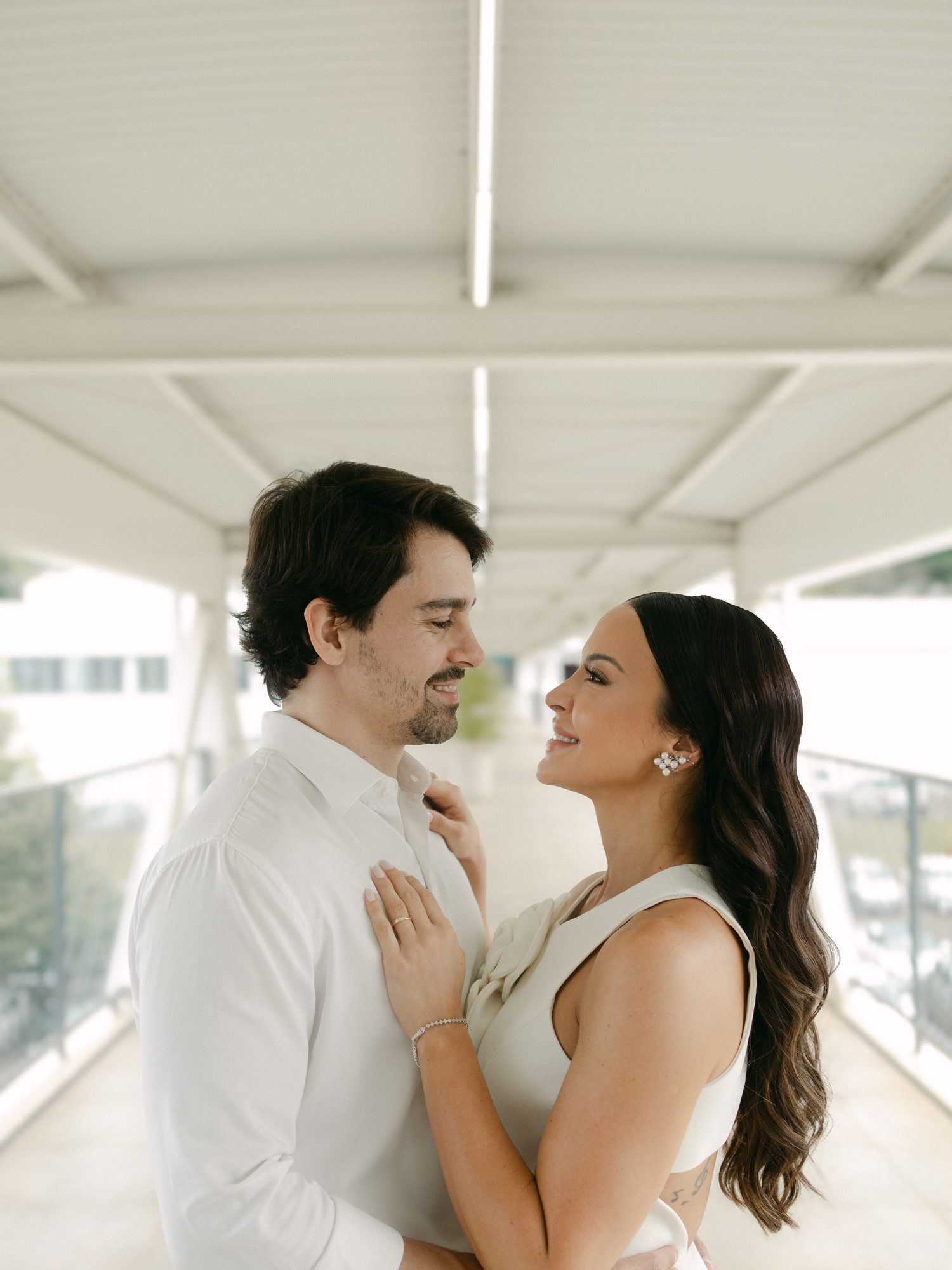 Thascya e o marido